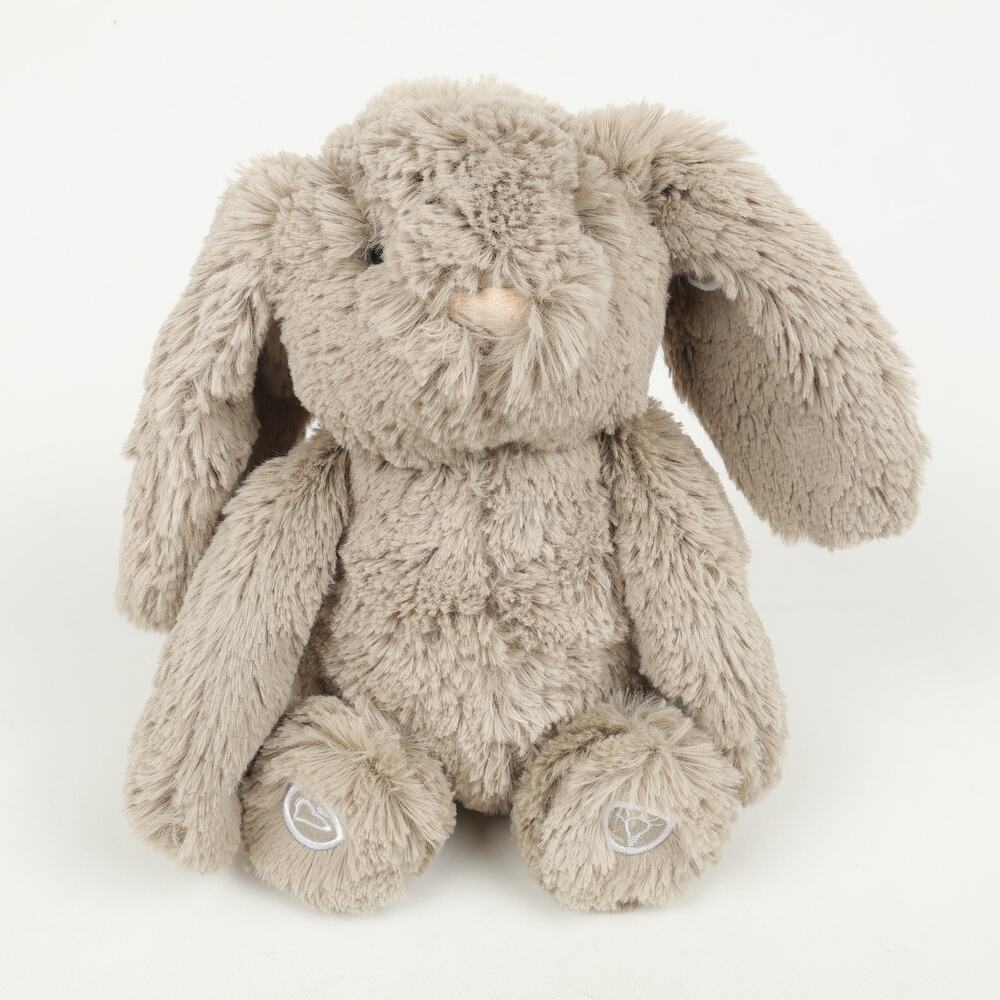 Gemma Joy Bed Time Bunny Plush Baby Soothers Heartbeat Stuffed Animal *Tested